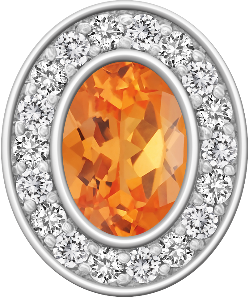 Spessartite Garnet Pro M18™ Class Ring Mod™