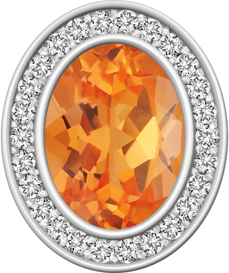 Spessartite Garnet Pro M26™ Class Ring Mod™