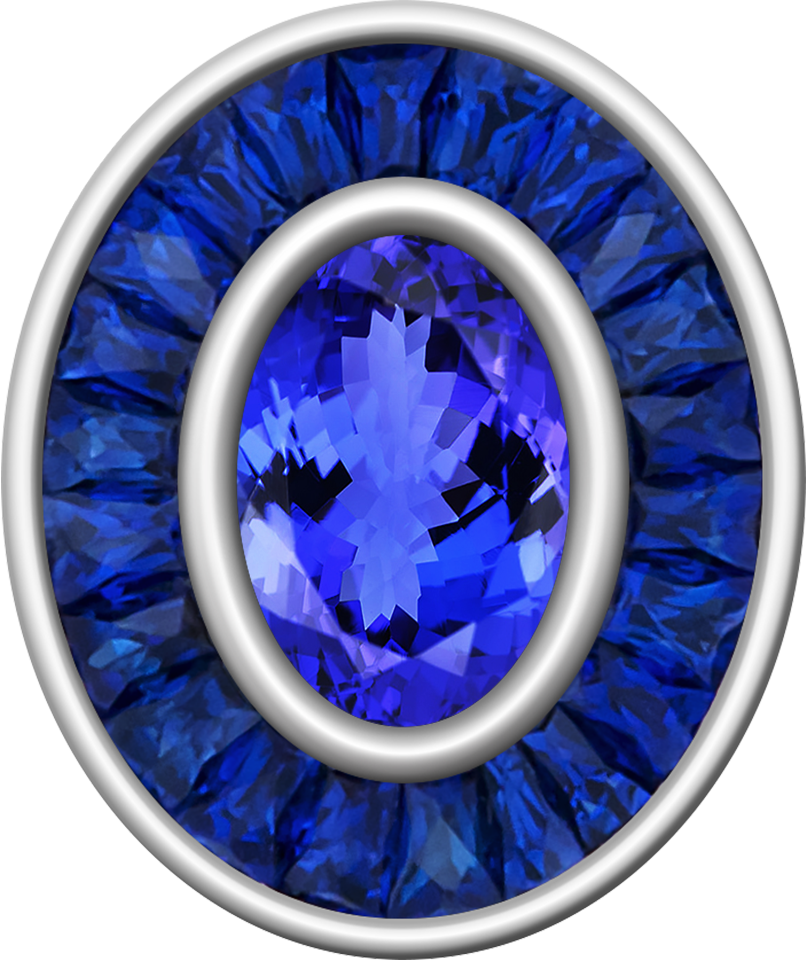 Tanzanite Centerpiece Eternal MX™ Class Ring Mod™