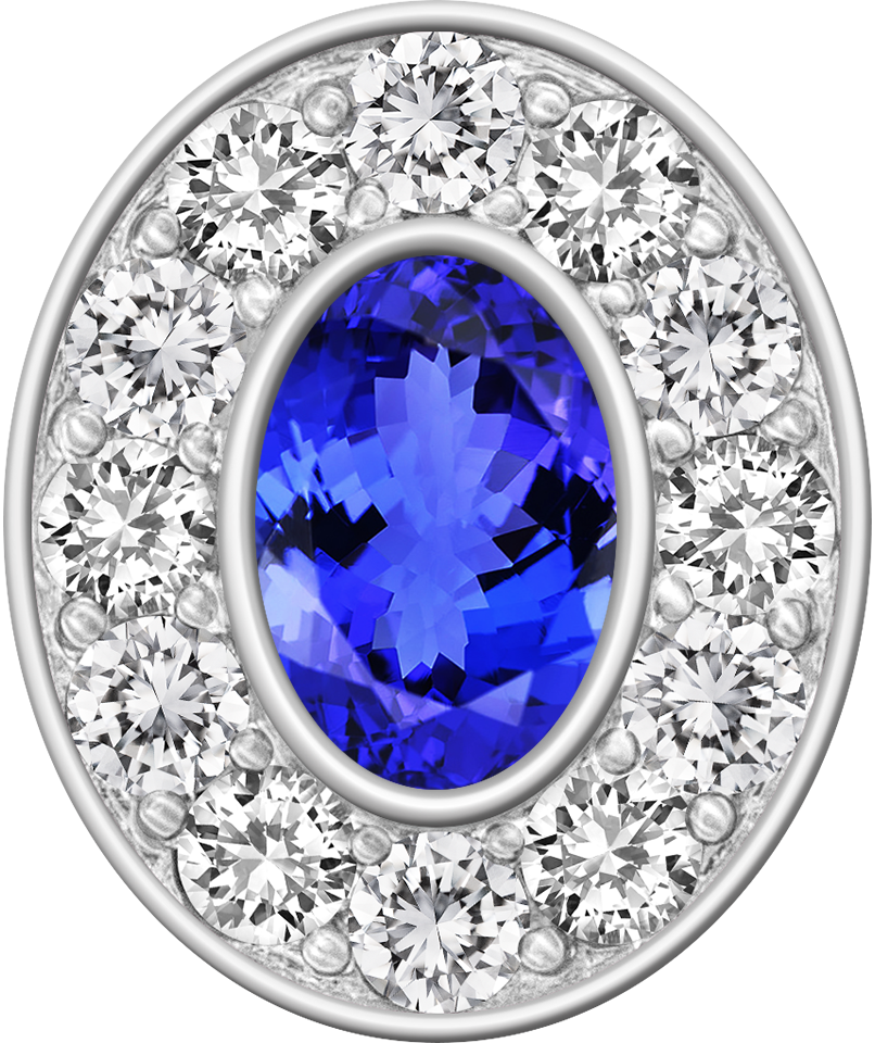 Tanzanite Centerpiece Pro M12™ Class Ring Mod™