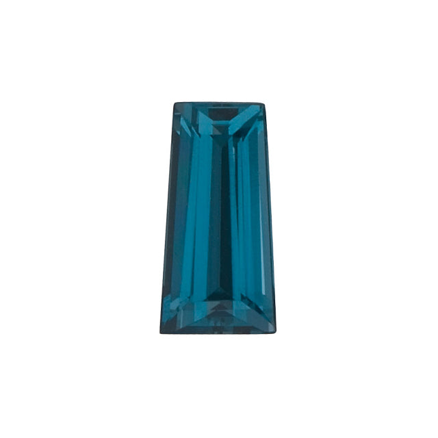 Loose London Blue Topaz Gemstone (RGJ-London-Blue-Topaz) Baguette Tapered