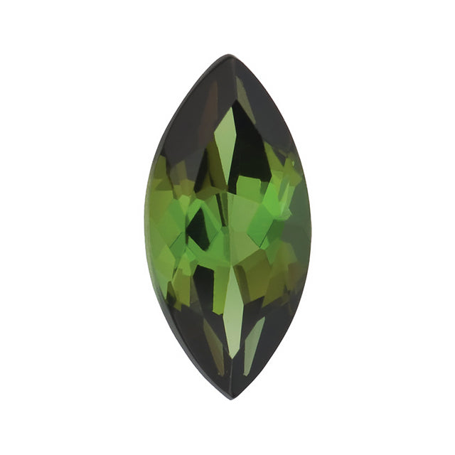 Loose Green Tourmaline Gemstone Marquise