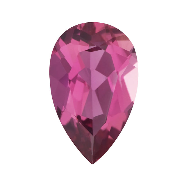Loose Pink Tourmaline Gemstone Pear