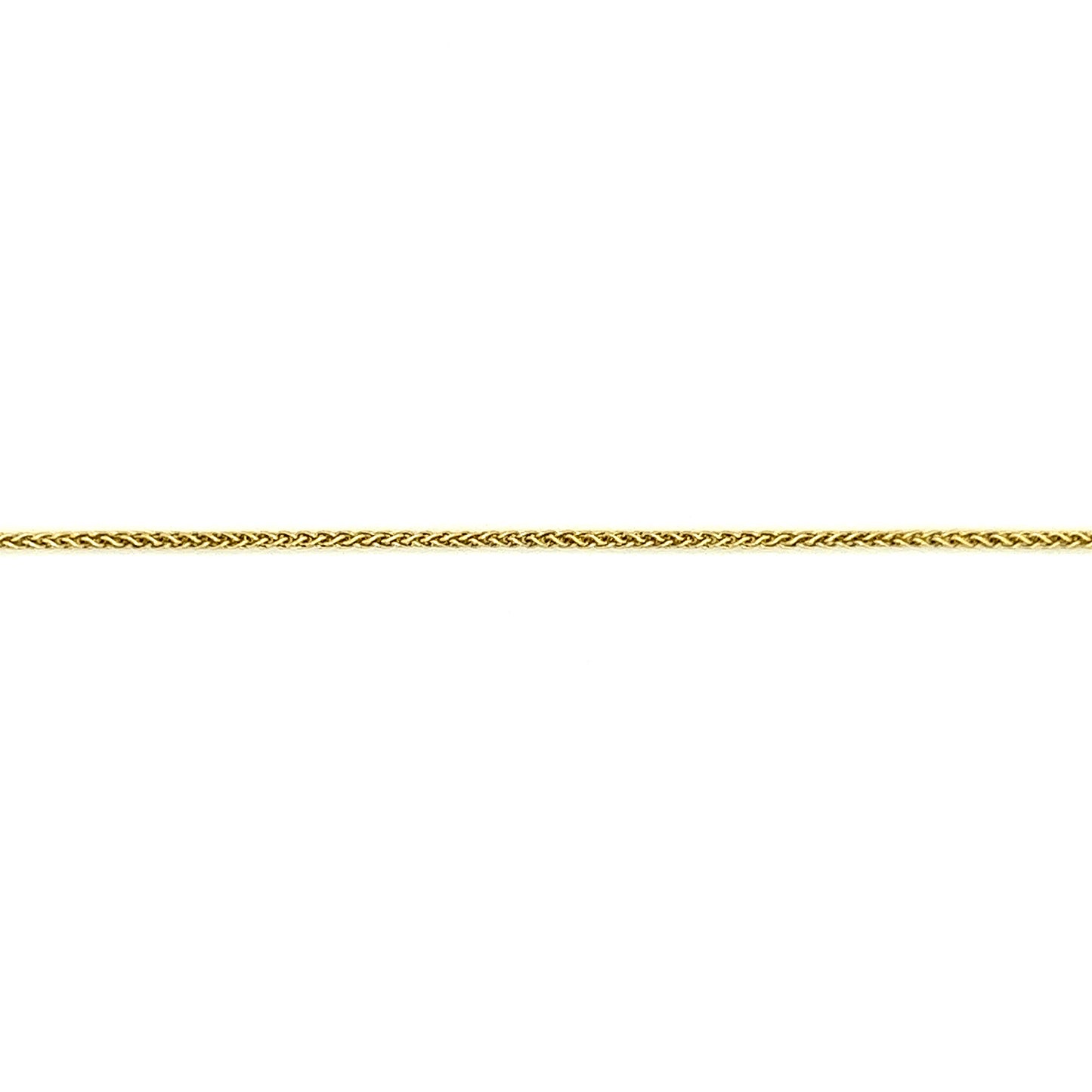 Wheat Chain with 16in Length in 10K Yellow Gold Chain View