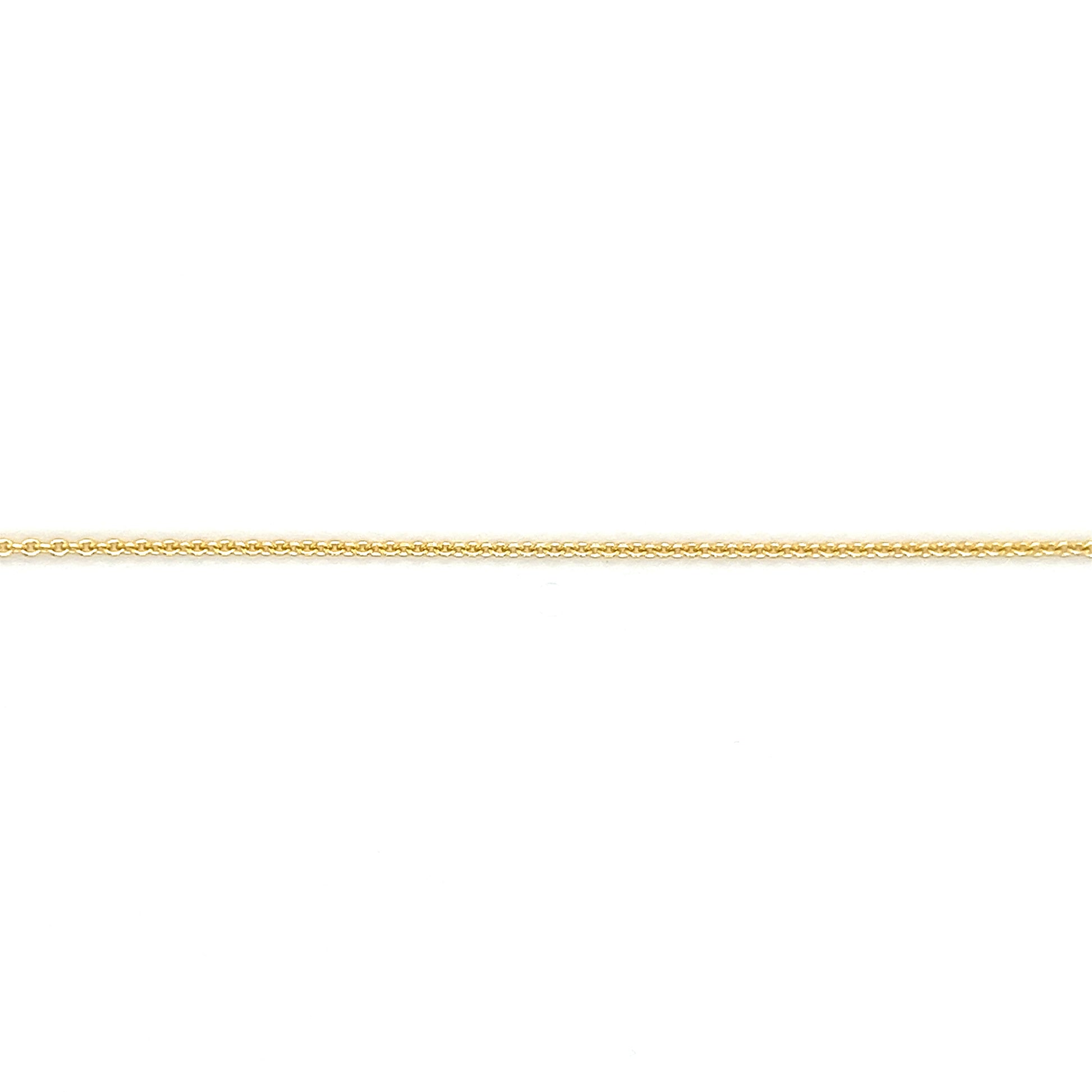 Cable 1.05mm Chain in 14K Yellow Gold Chain View