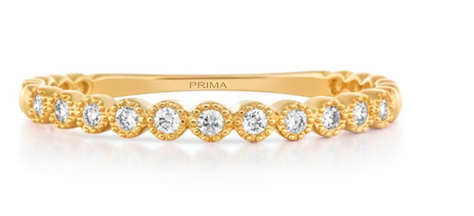 Diamond Bezel Set Ring