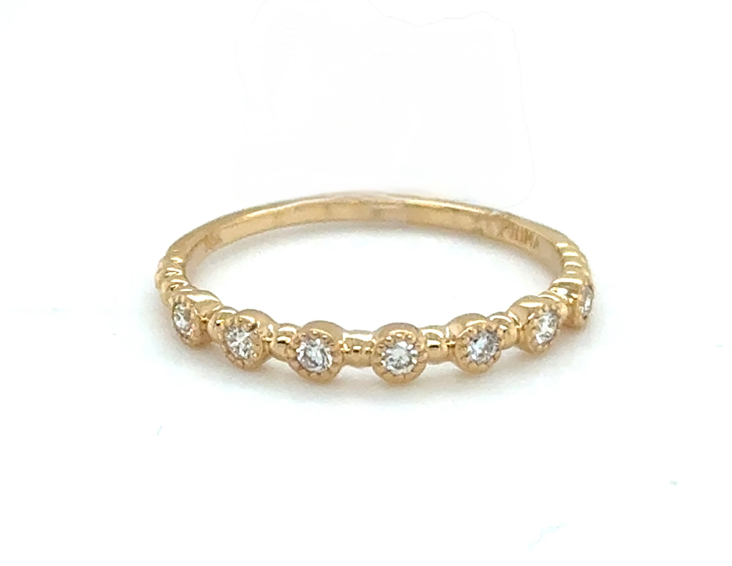 7 Diamond Bead Band
