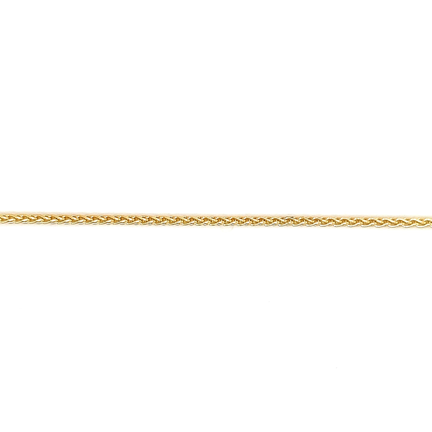 Wheat Chain 1.5mm with 20in Length in 14K Yellow Gold Chain View