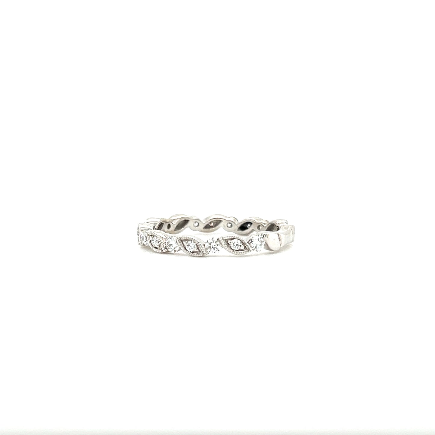 Marquise Diamond Ring with 0.42ctw of Diamonds in 14K White Gold