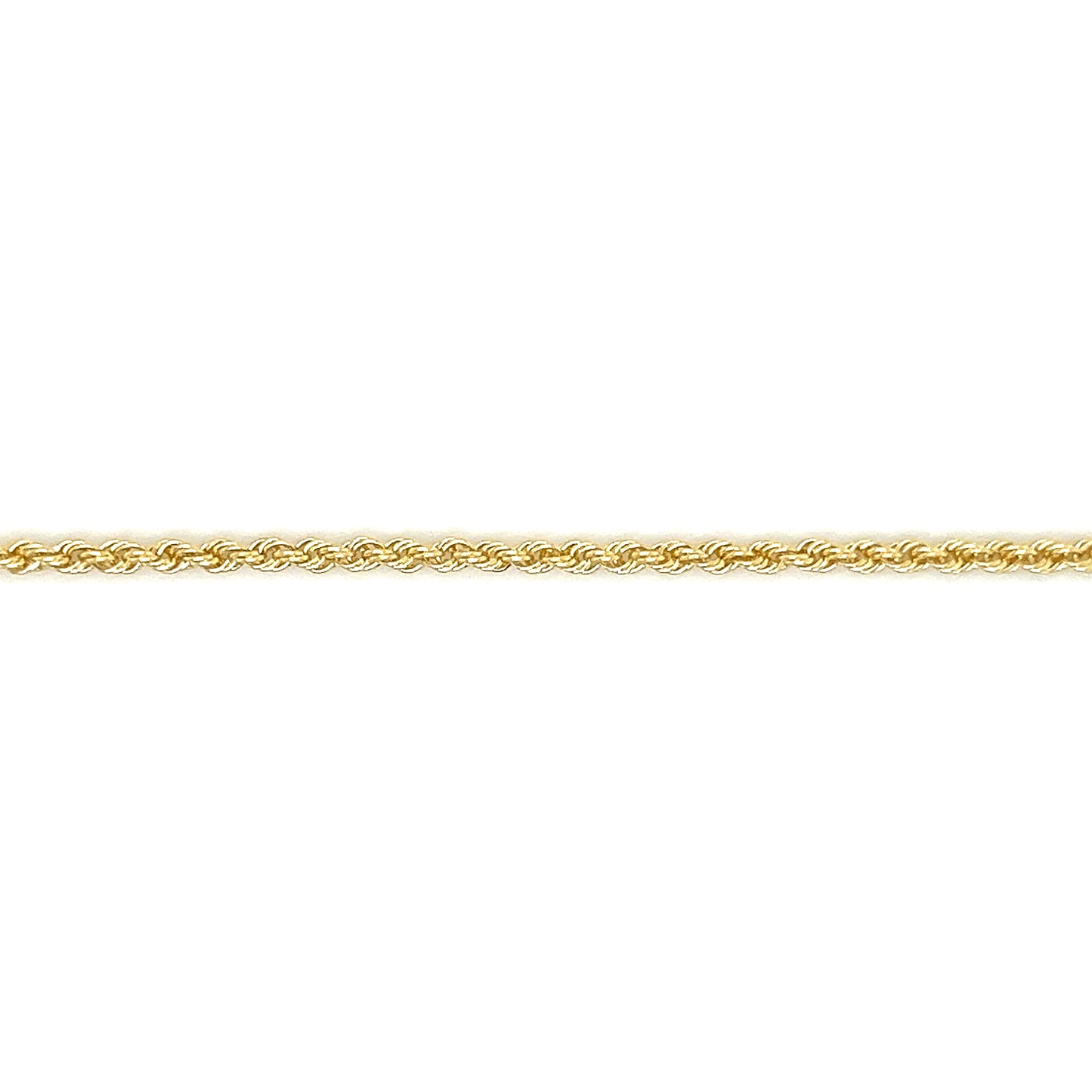 Rope Chain 2mm in 14K Yellow Gold Chain View
