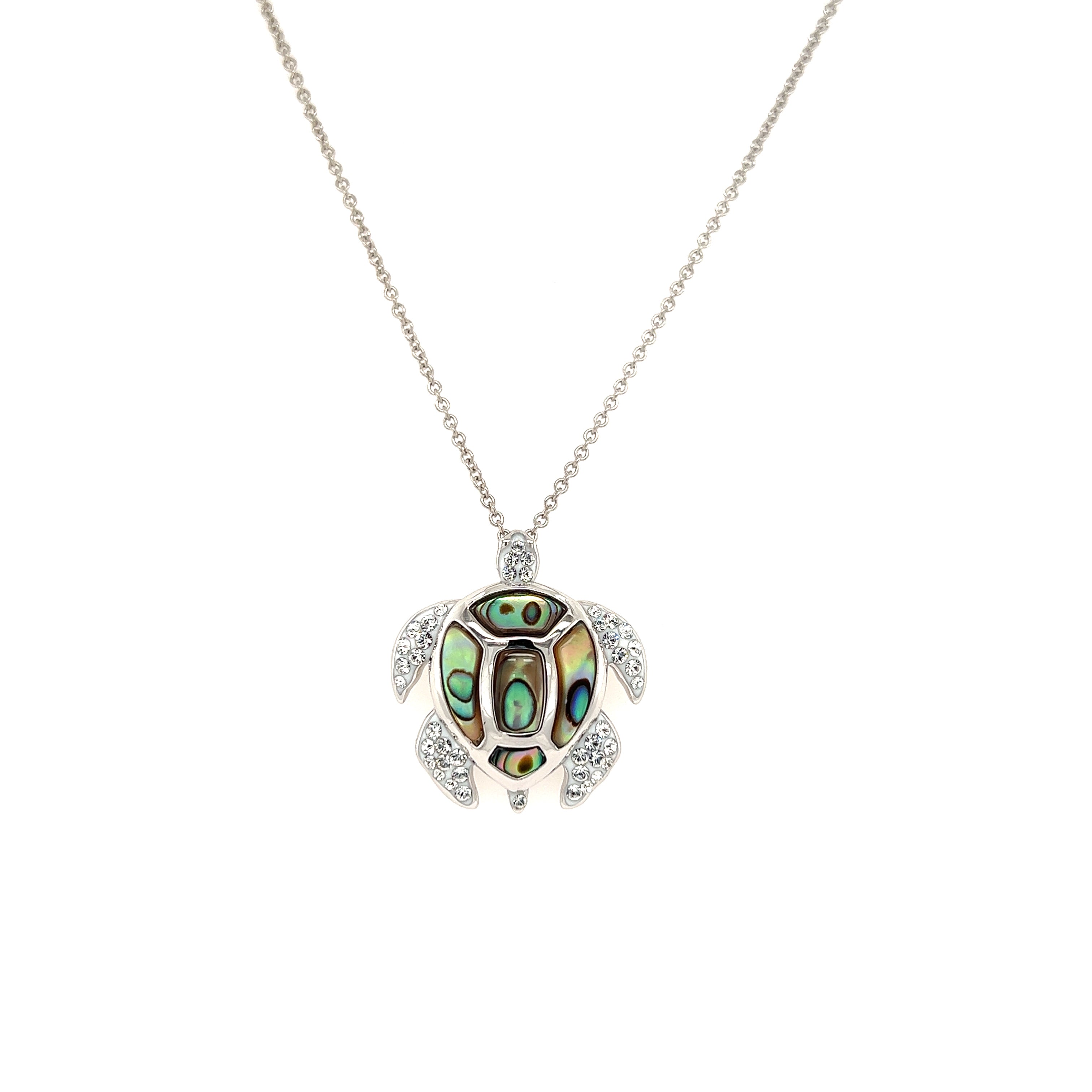 Abalone turtle deals necklace