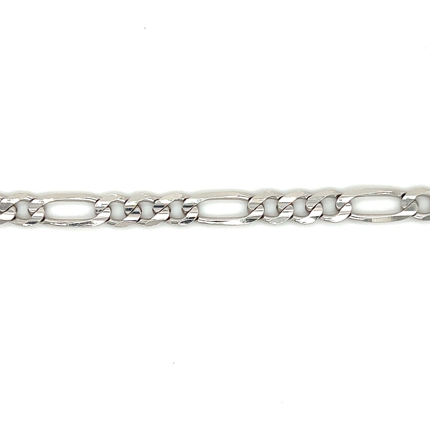 Figaro Chain 4.75mm with 20in of Length in Sterling Silver Chain View