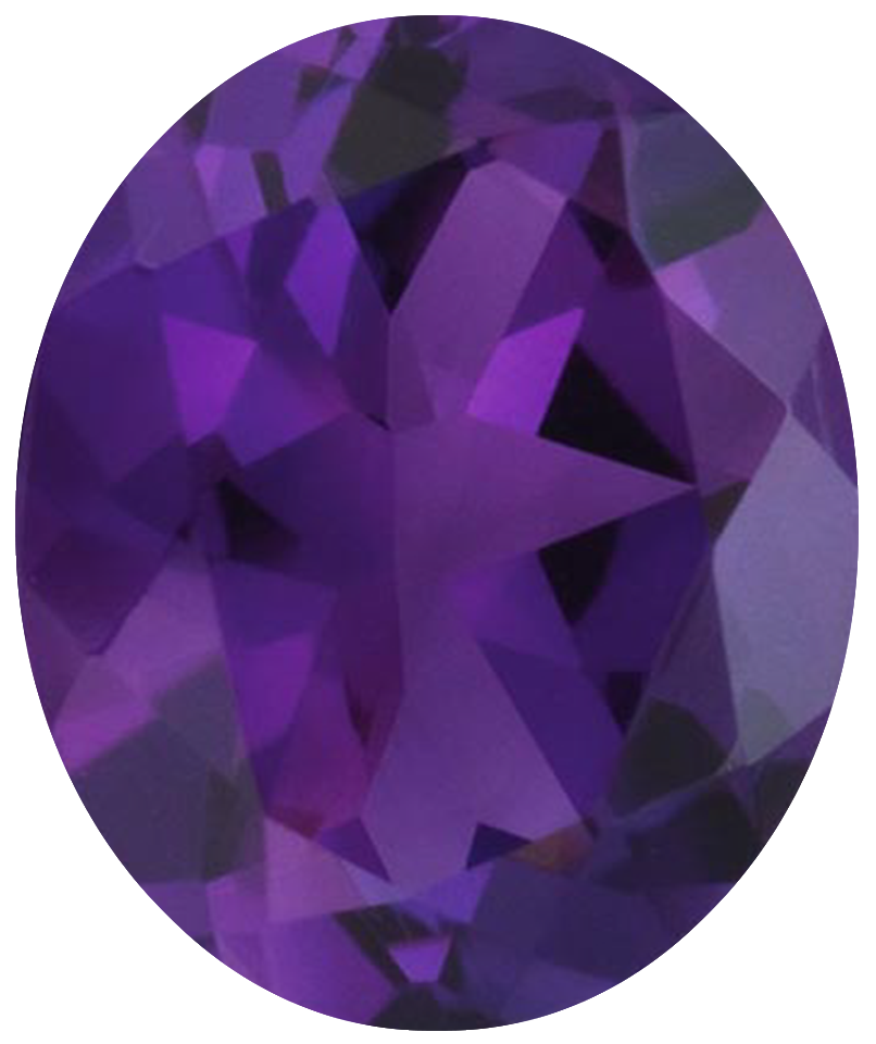 Amethyst Centerpiece in Classic M1™ Class Ring Mod™