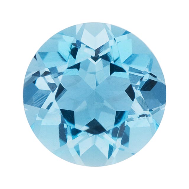 Loose Aquamarine Gemstone (RGJ-Aquamarine) Round AAA