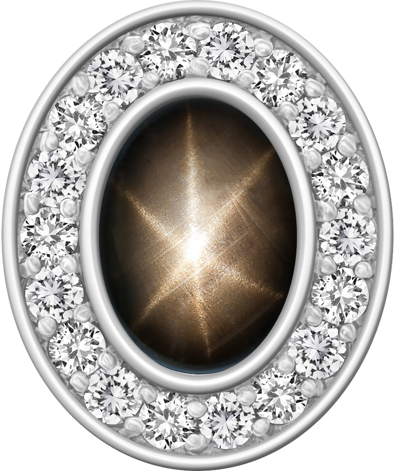 Black Star Sapphire Pro M18™ Class Ring Mod™