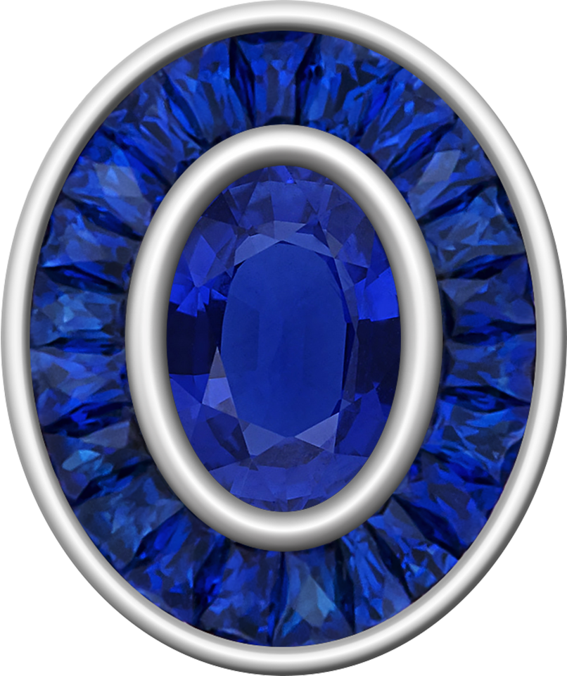 Blue Sapphire Centerpiece Eternal MX™ Class Ring Mod™