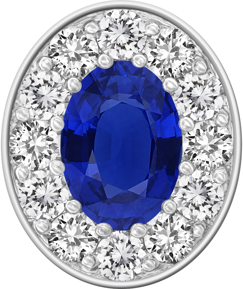 Blue Sapphire Centerpiece ProPlus M12™ Class Ring Mod™