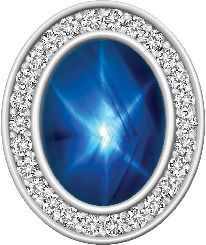 Blue Star Sapphire Pro M26™ Class Ring Mod™