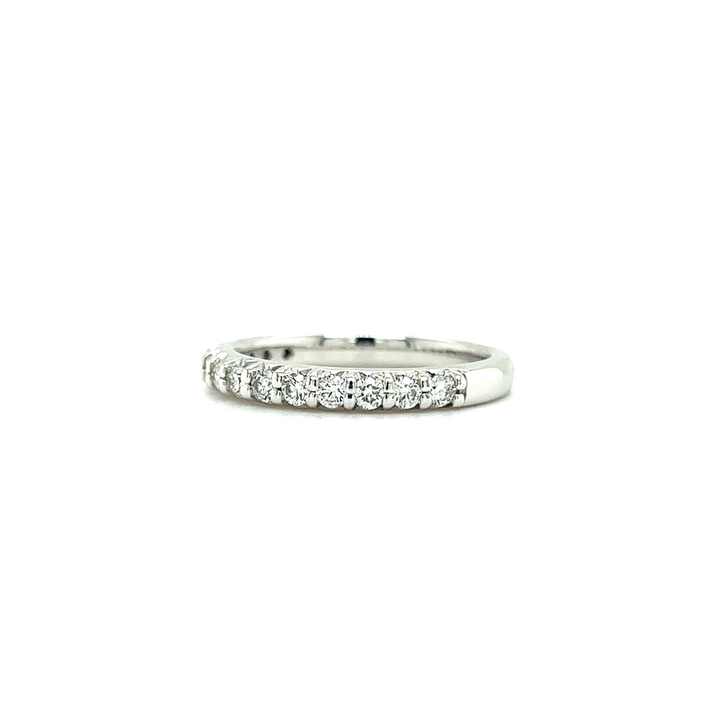 Diamond Ring with 0.42ctw of Diamonds in 14K White Gold Right Side View