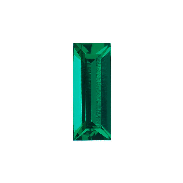 Loose Emerald Gemstone (RGJ-Emerald) Baguette Gem Quality Rendition
