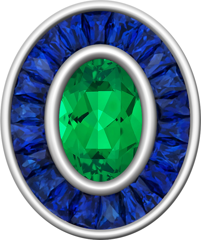 Emerald Centerpiece Eternal MX™ Class Ring Mod™