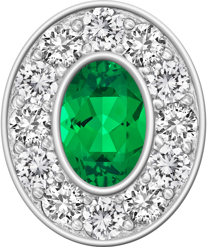 Emerald Centerpiece Pro M12™ Class Ring Mod™