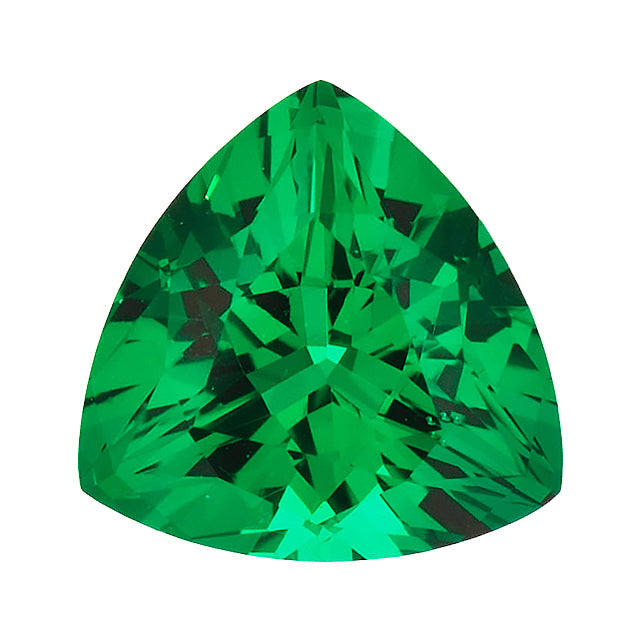 Loose Emerald Gemstone (RGJ-Emerald) Trillion Gem Quality Rendition