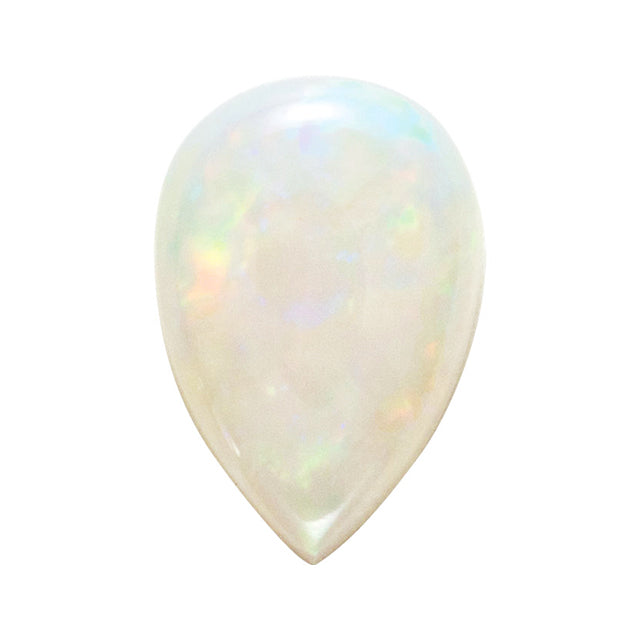 Loose White Opal Gemstone (RGJ-White-Opal) Pear