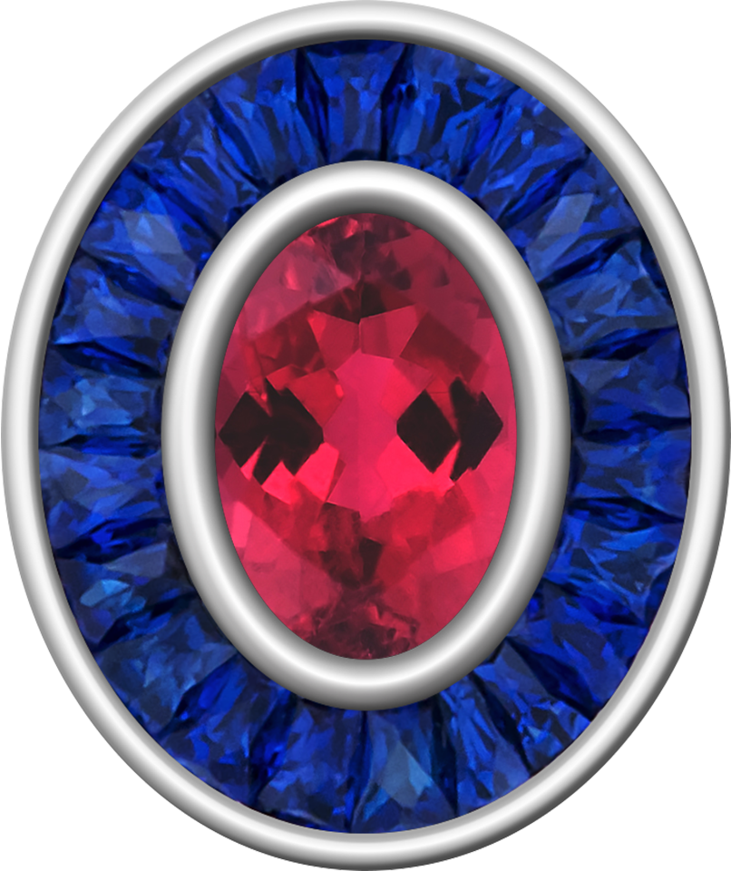 Red Tourmaline Eternal MX™ Class Ring Mod™