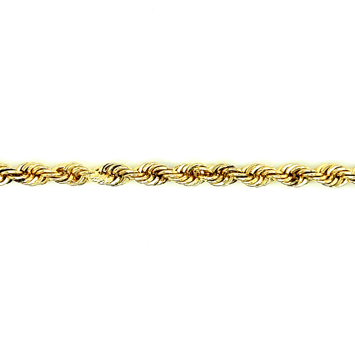 4 Millimeters Rope Chain Rope Chain 4mm with 24in of Length in 14K Yellow Gold – Ron George Jewelers