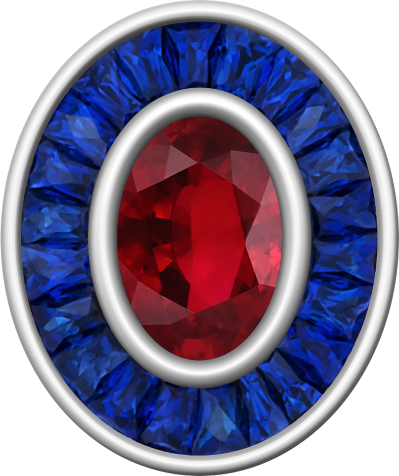 Ruby Centerpiece Eternal MX™ Class Ring Mod™