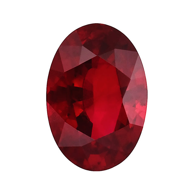 Loose Ruby Gemstone (RGJ-Ruby) Oval