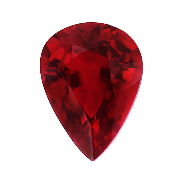 Loose Ruby Gemstone (RGJ-Ruby) Pear
