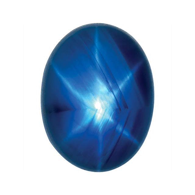 Loose Blue Star Sapphire Gemstone (RGJ-Blue-Sapphire) Oval