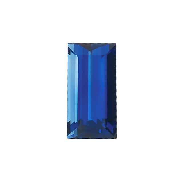 Loose Blue Sapphire Gemstone (RGJ-Blue-Sapphire) Baguette