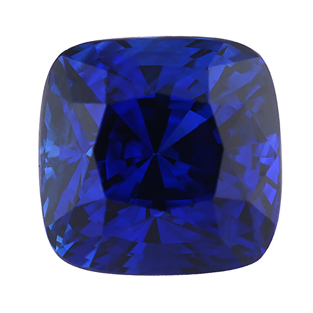 Loose Blue Sapphire Gemstone (RGJ-Blue-Sapphire) Cushion Short