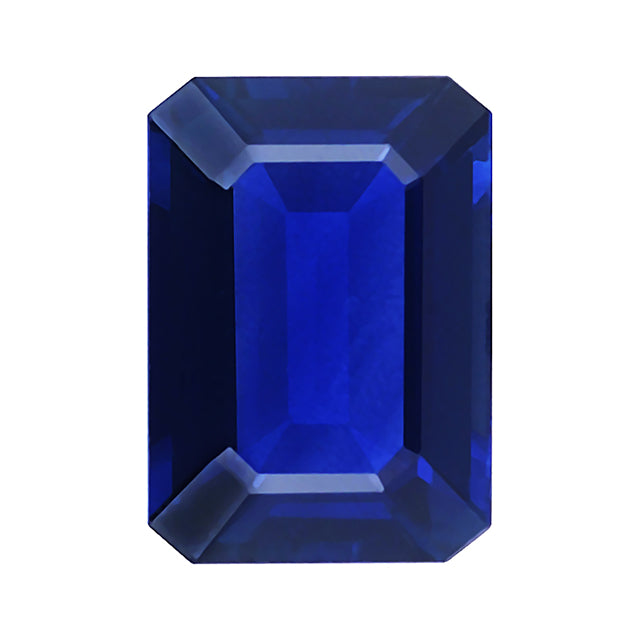 Loose Blue Sapphire Gemstone (RGJ-Blue-Sapphire) Octagon Emerald
