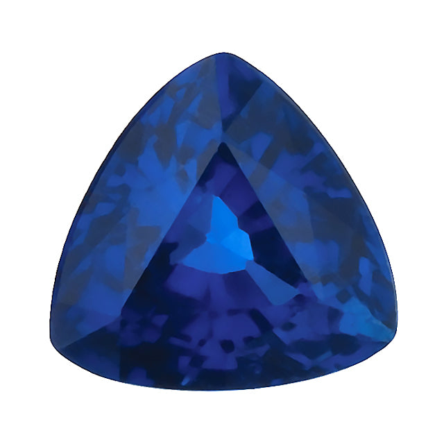 Loose Blue Sapphire Gemstone (RGJ-Blue-Sapphire) Trillion