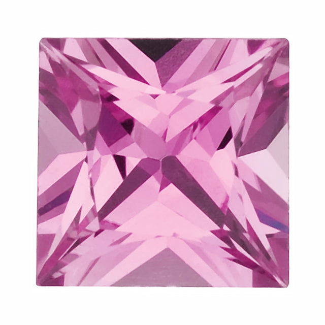 Loose Pink Sapphire Gemstone (RGJ-Pink-Sapphire) Princess