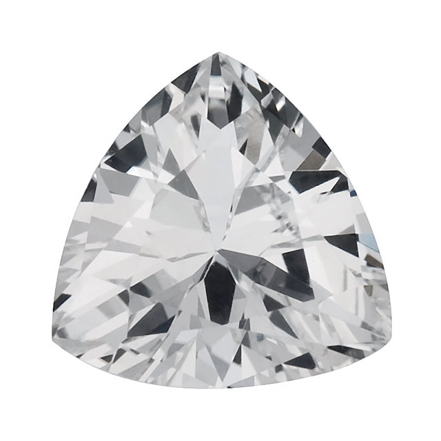 Loose White Sapphire Gemstone (RGJ-White-Sapphire) Trillion