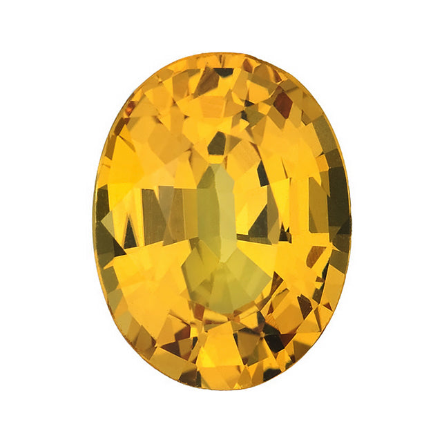 Loose Yellow Sapphire Gemstone (RGJ-Yellow-Sapphire) Oval