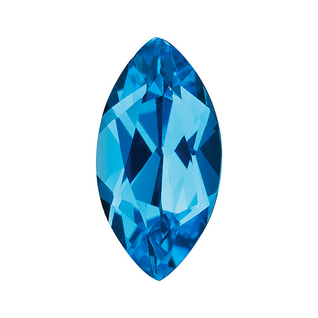Loose Swiss Blue Topaz Gemstone Marquise