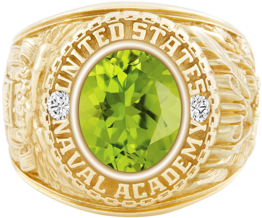 Peridot 2025 class ring