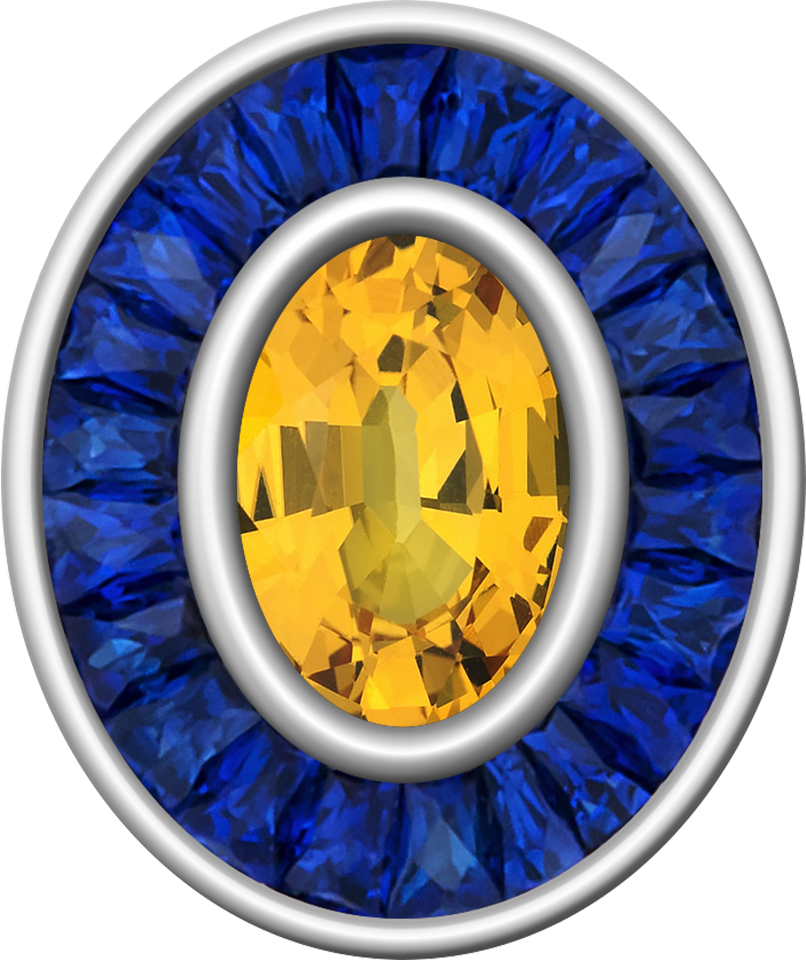 Yellow Sapphire Eternal MX™ Class Ring Mod™