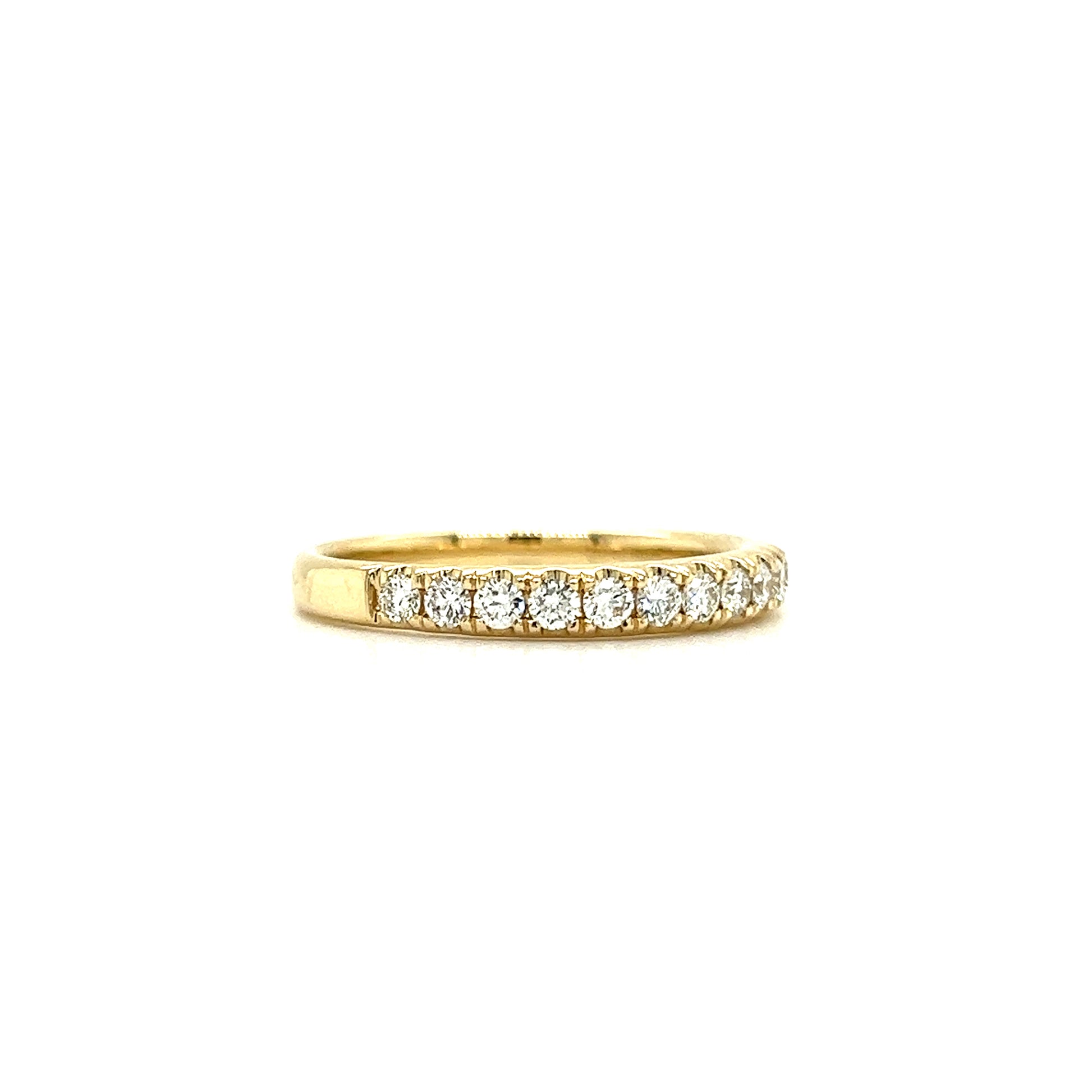 Diamond Ring with 0.42ctw of Diamonds in 14K Yellow Gold Left Side View