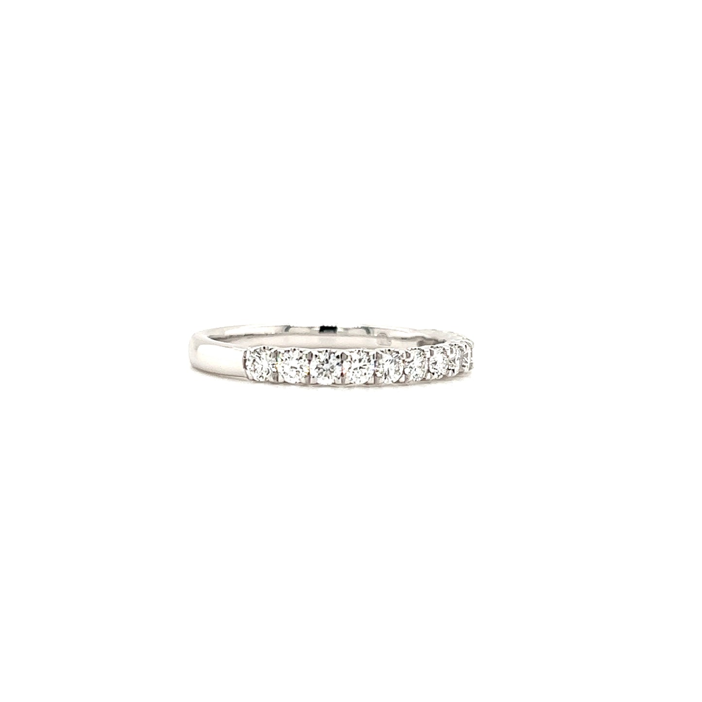 Diamond Ring with 0.51ctw of Diamonds in 14K White Gold Left Side View