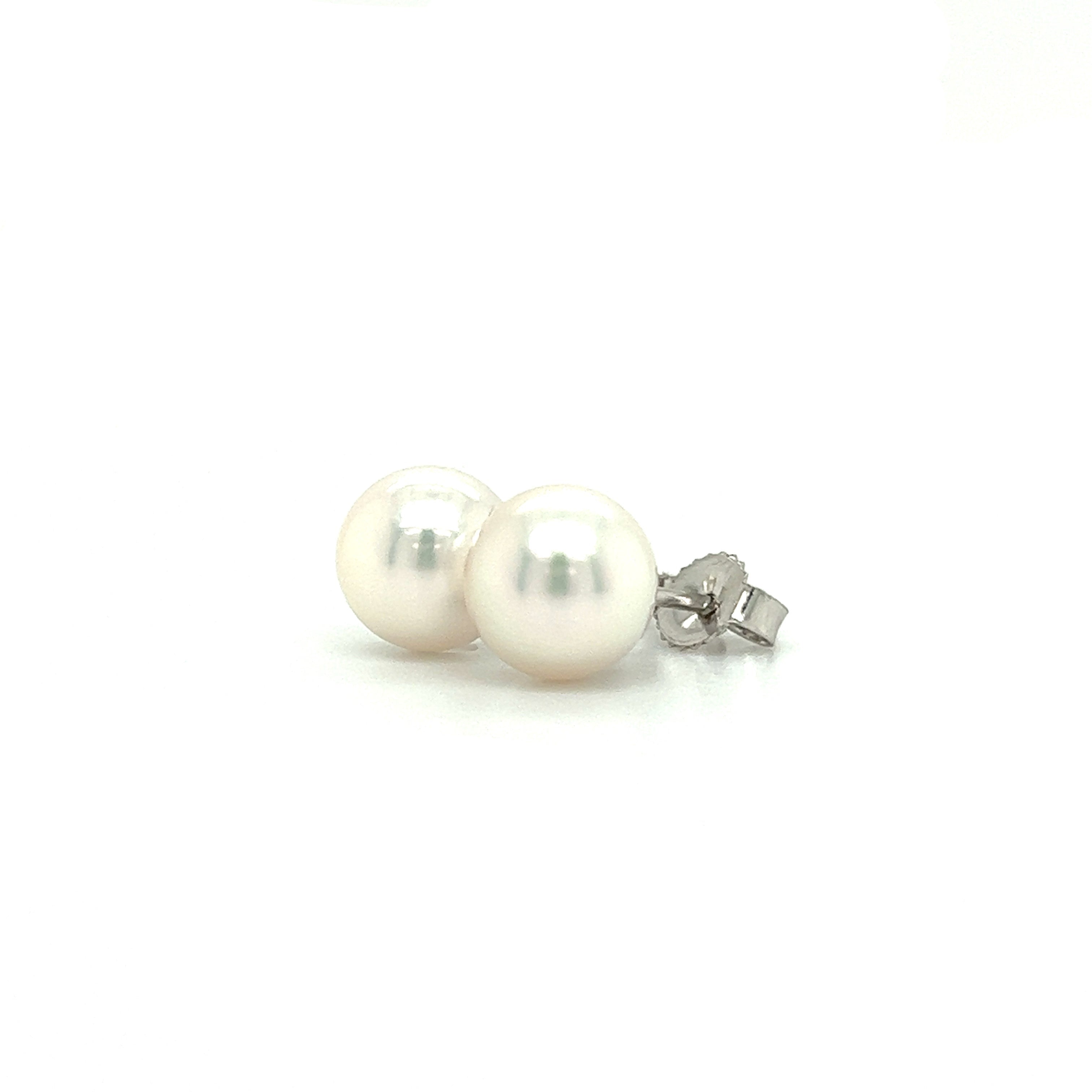 Pearl 7mm Stud Earrings in 14K Gold – Ron George Jewelers