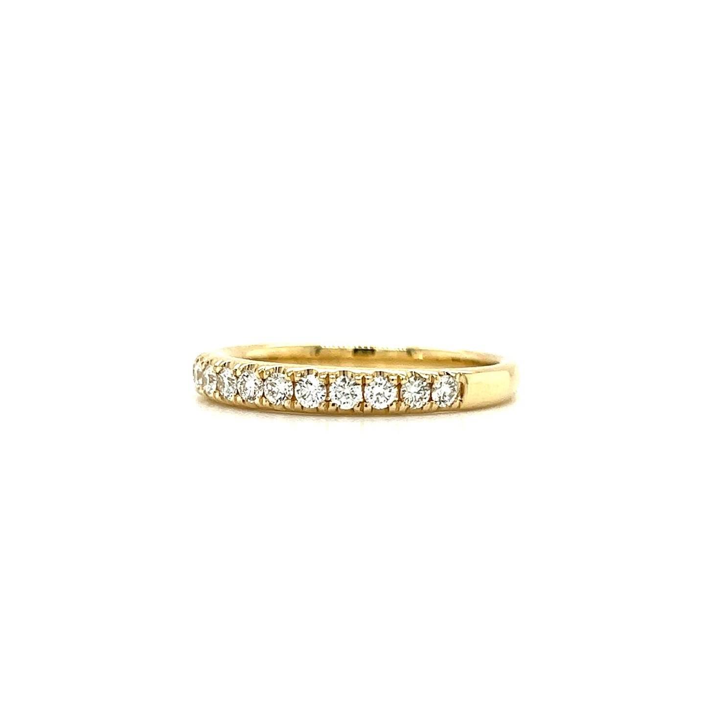 Diamond Ring with 0.42ctw of Diamonds in 14K Yellow Gold Right Side View