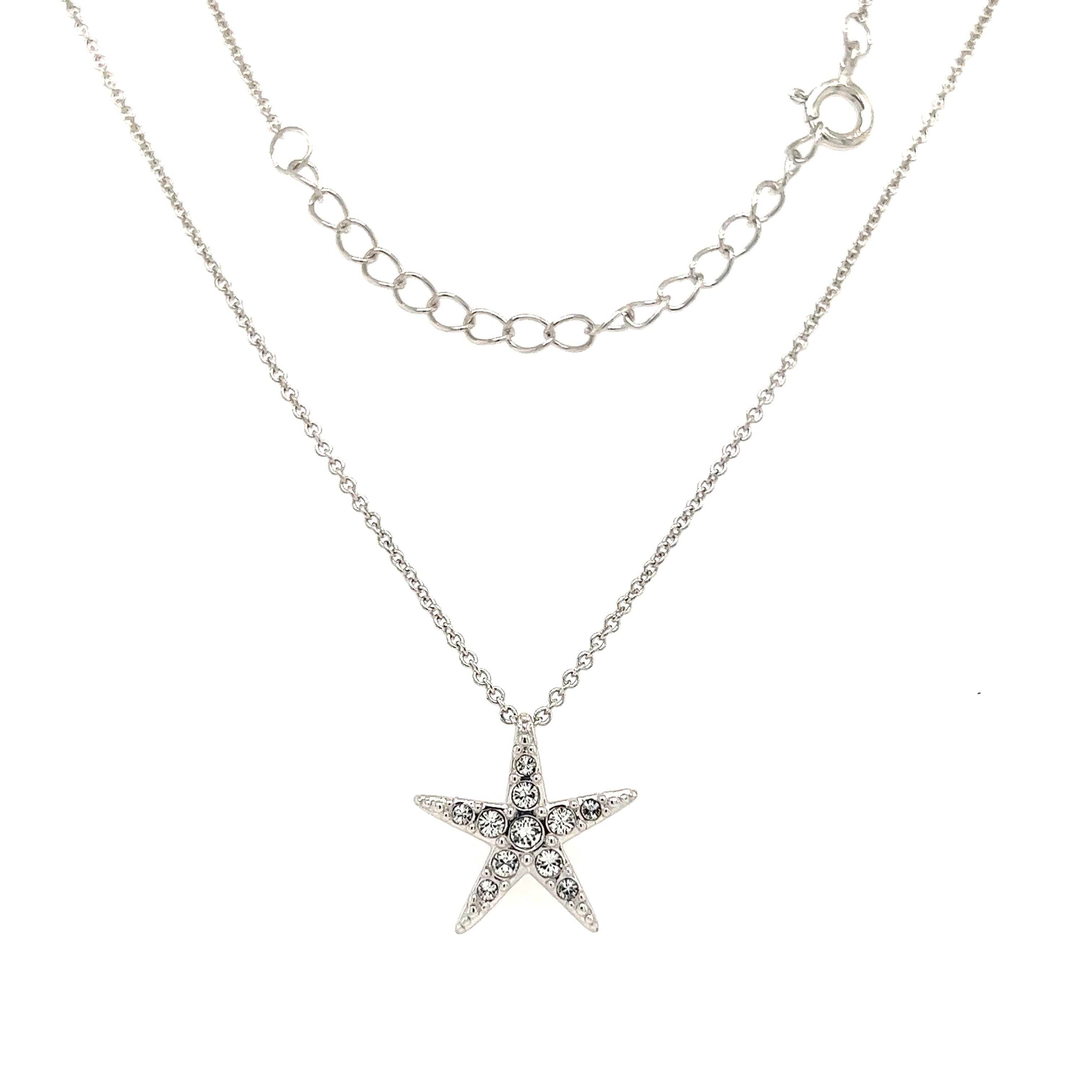 Silver and Gold Starfish Pendant Necklace Delicate Silver Charm Necklace  Symbolic and Meaningful Friendship Necklace Ocean Lover Necklace - Etsy |  Charm necklace silver, Friendship necklaces, Starfish necklace gold