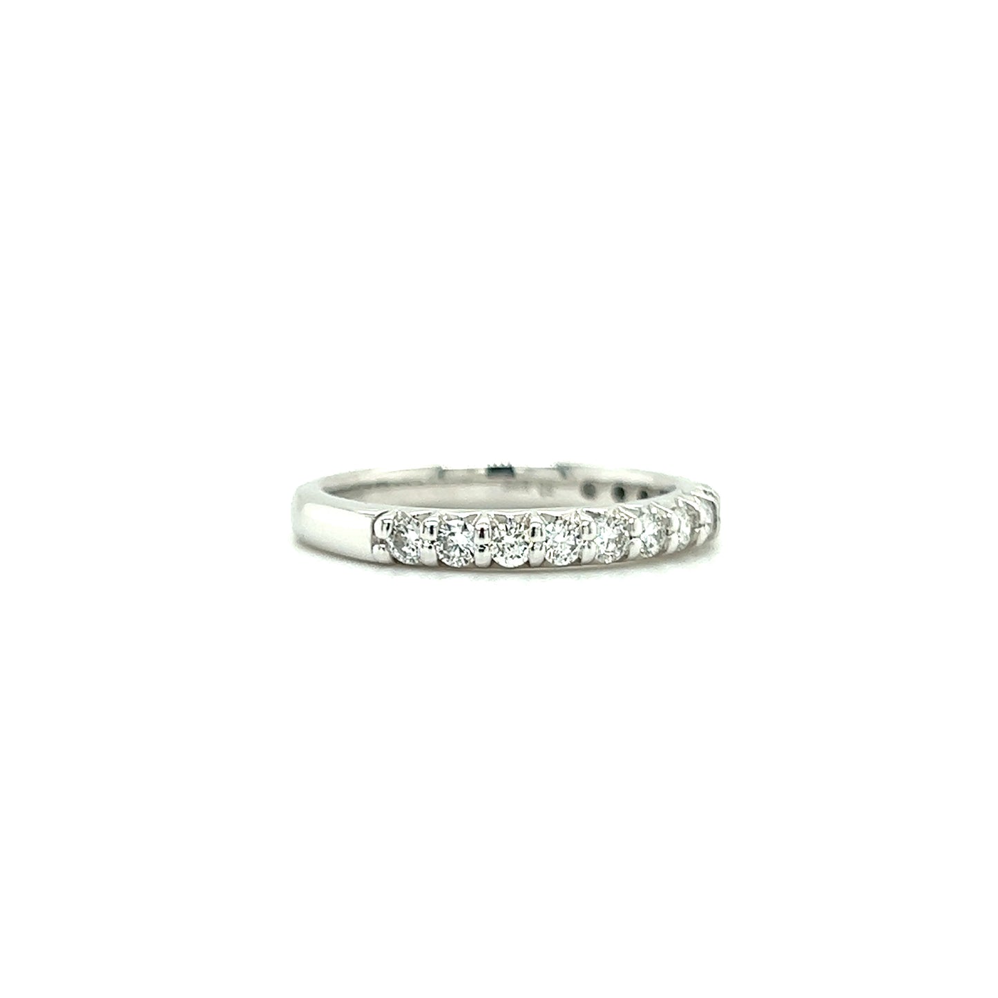 Diamond Ring with 0.42ctw of Diamonds in 14K White Gold Left Side View